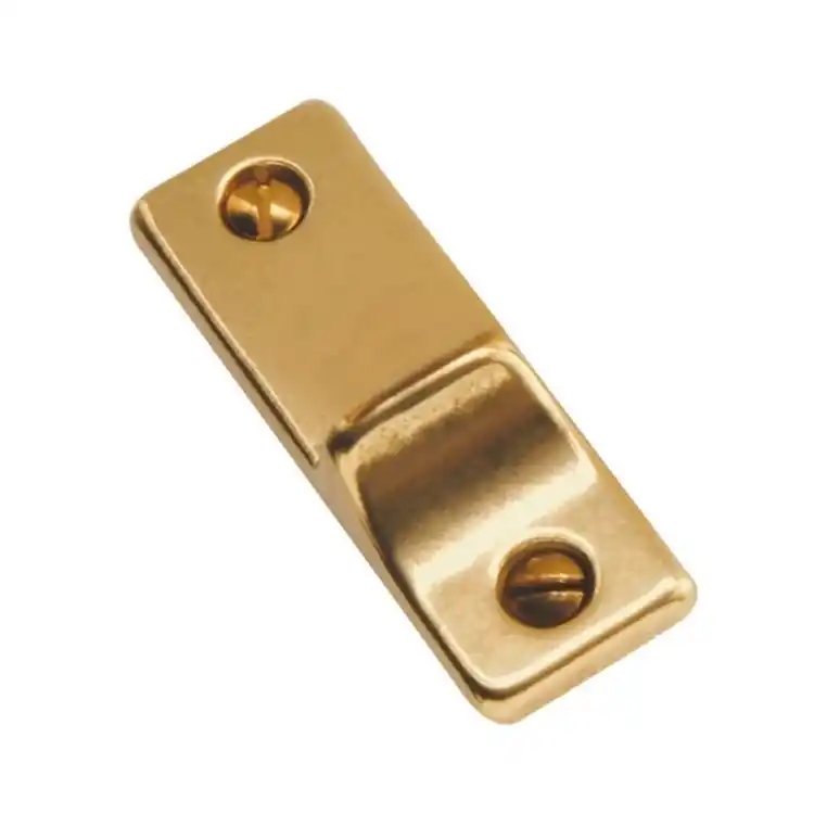 Hete Deal Incontro 646 Reguitti per maniglia tavellino, dimensioni 18x52 mm, finitura Ottone Lucido