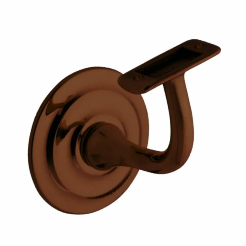 Supporto per corrimano Reguitti 623, rosetta tonda con appoggio piano, Ottone finitura Bronzato Voordeelprijs