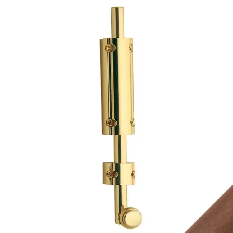 Catenaccio 073 CT Reguitti per porta, verticale tondo, lunghezza 500 mm, finitura Bronzato Dagaanbieding