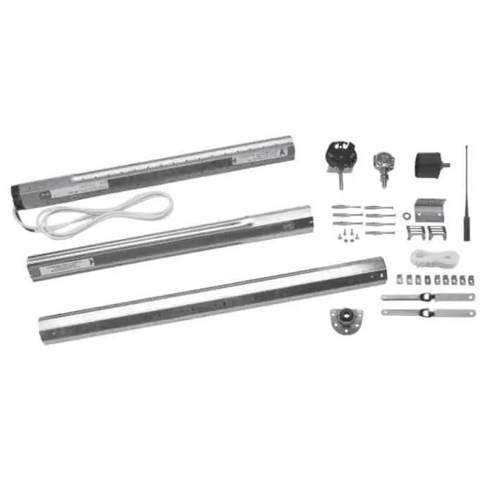 Kit Jack Radio 30 SS Rib per automazione tapparella, con telecomando, portata massima 30 kg Beperkte Voorraad