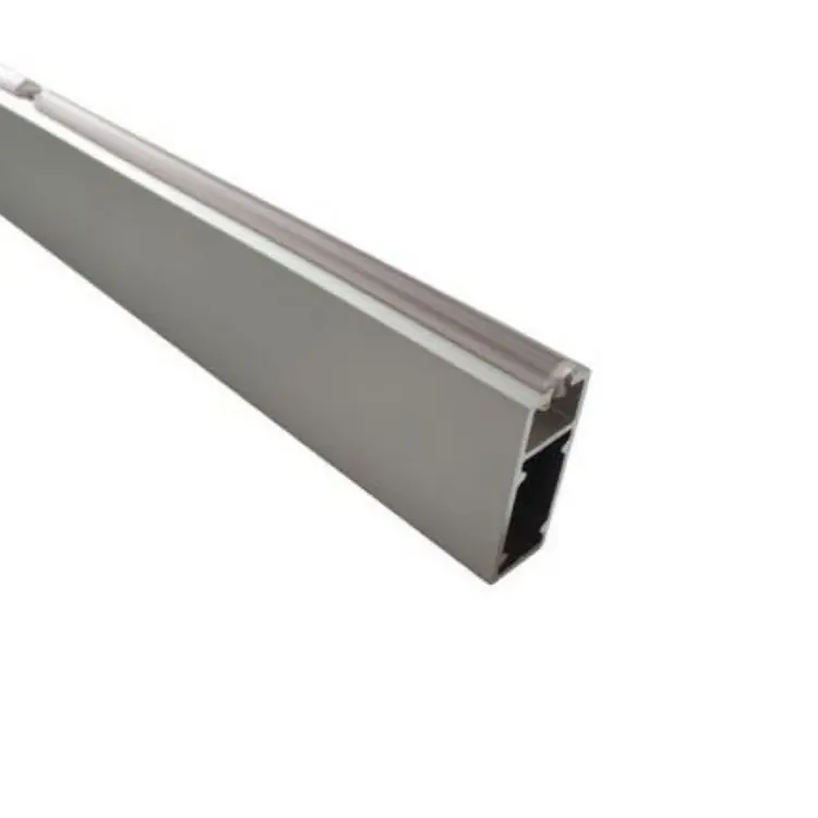 Koop Online Tubo rettangolare TU3001 per appenderia, dimensione 30x12 mm, lunghezza 3000 mm, finitura Verniciato Argento