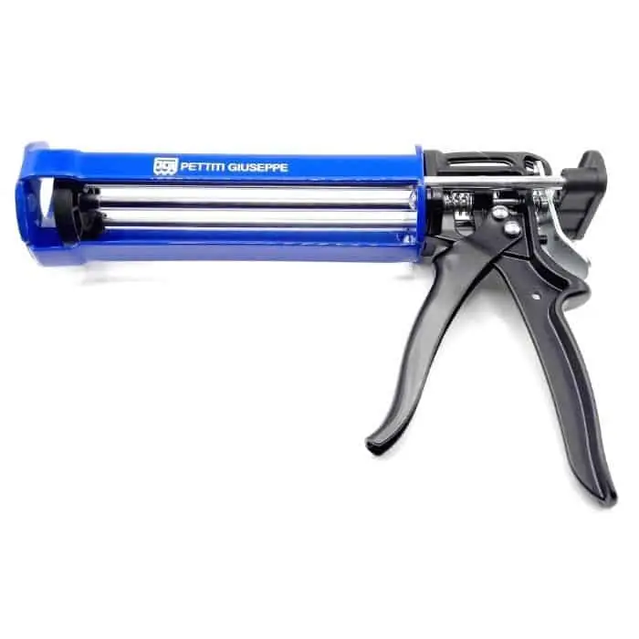 Pistola per cartucce ancoranti chimici SSF-380, Pettiti, finitura blu/nero Flitsaanbieding