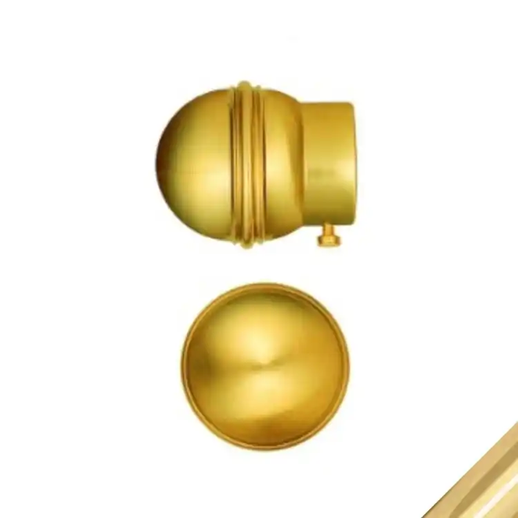 Koop Online Terminale finale 854 Porro per tubo corrimano, diametro 30 mm, finitura Oro Lucido