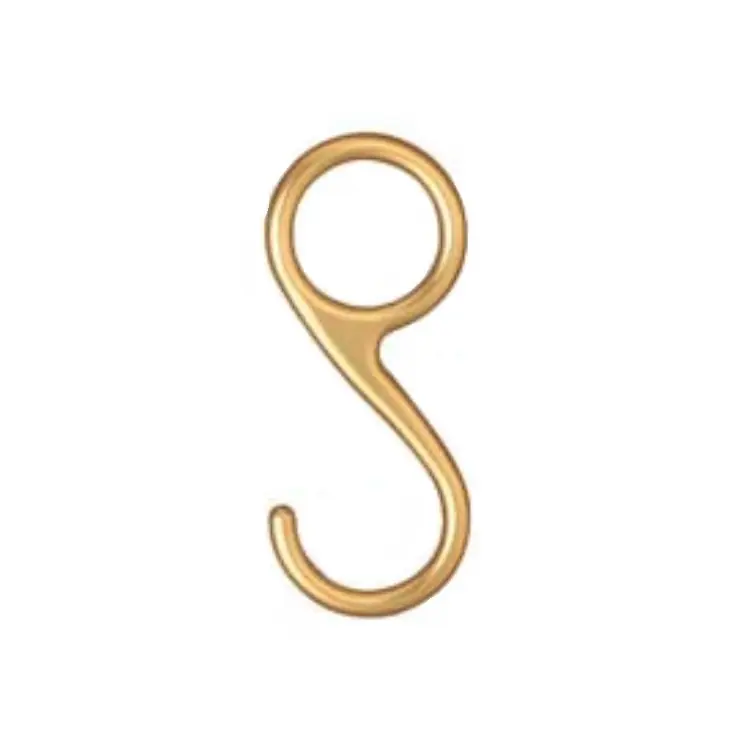 Gancio ad anello 803 Porro per tubo Reling, diametro 18 mm, finitura Oro Lucido Fabrieksprijs