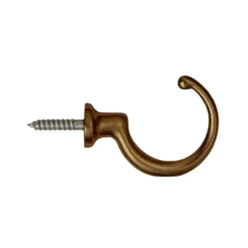 Gancio 1505-50 Porro per appenderia, dimensione 51x38 mm, Ottone finitura Bronzo Speciale Aanbieding