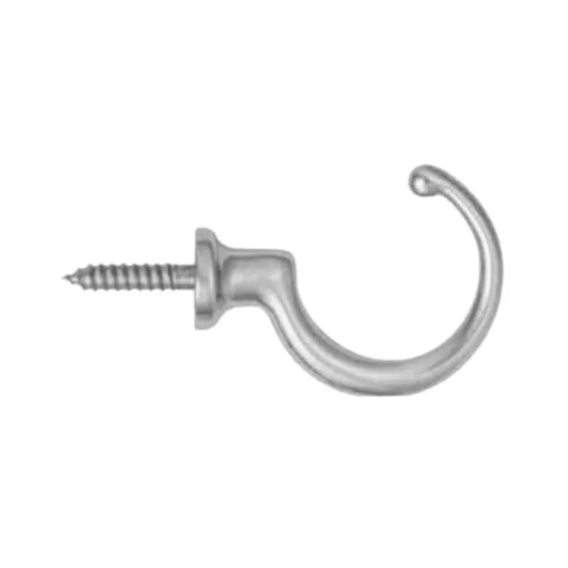 Seizoensaanbieding Gancio 1505-42 Porro per appenderia, dimensione 42x32 mm, Ottone finitura Cromo Lucido