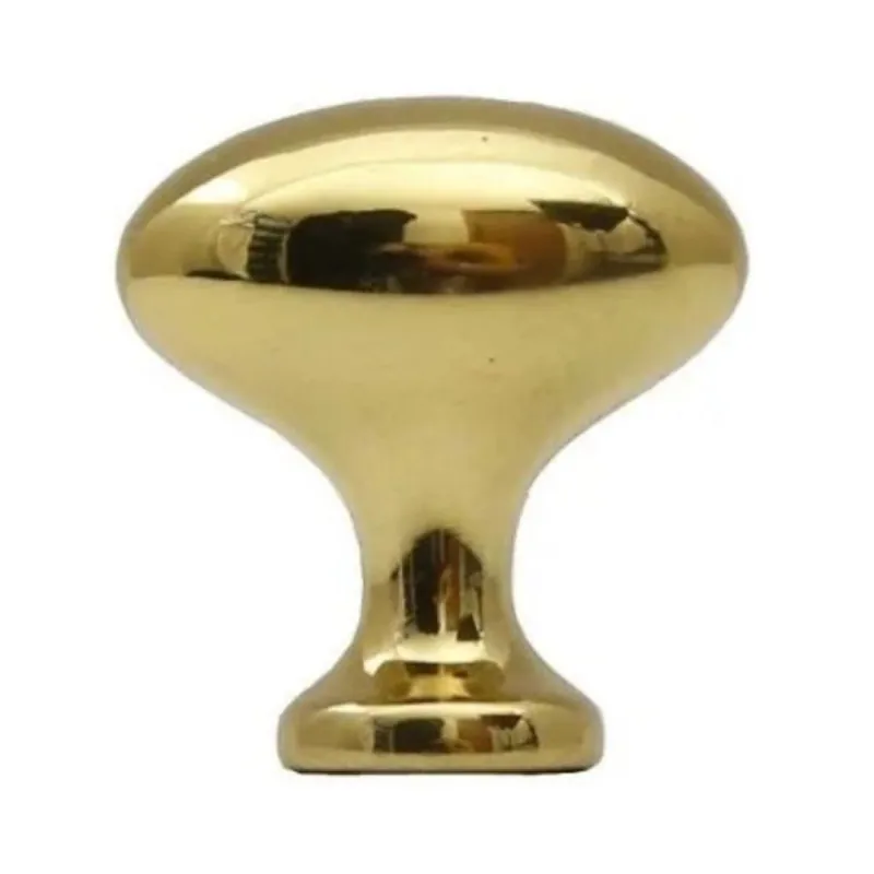 Koopje Pomolo 105 Omporro per mobile, dimensione 20x30 mm, sporgenza 32 mm, Ottone finitura Oro Lucido