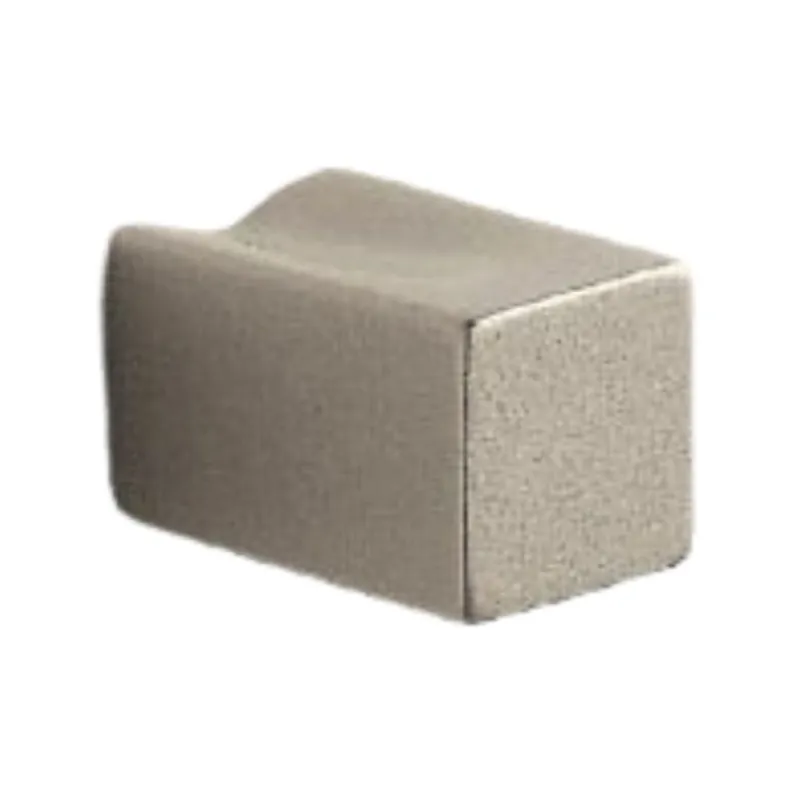 Exclusieve Aanbieding Pomolo PO459 Pamar per mobile, dimensioni 10x10 mm, sporgenza 18 mm, Zama finitura Nichel Lucido Satinato