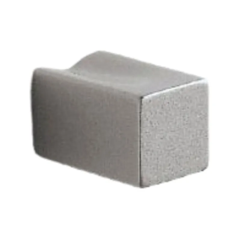 Pomolo PO459 Pamar per mobile, dimensioni 10x10 mm, sporgenza 18 mm, Zama finitura Alluminio Opaco Dagaanbieding