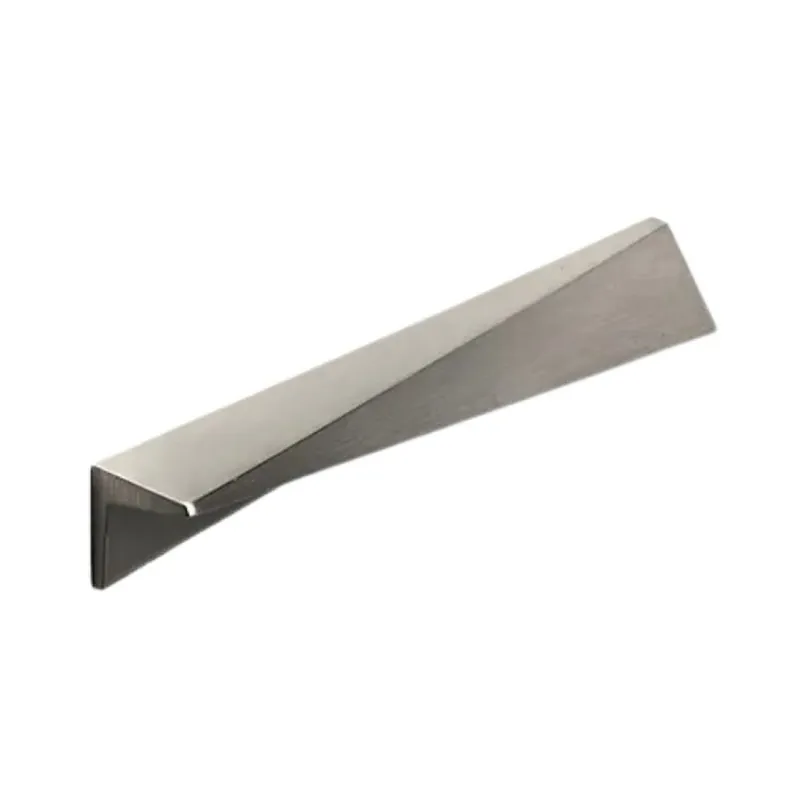 Hoge Kwaliteit Maniglia MN2030 Pamar per mobile, interasse 128 mm, dimensione 180x28 mm, Zama finitura Nichel Lucido Satinato