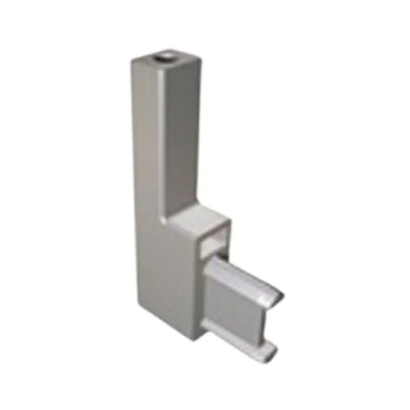 Beste Prijs Supporto laterale VR160 Pamar, per Tubo rettangolare TJ3012 33x12 mm, Zama finitura Alluminio Metallizzato Opaco