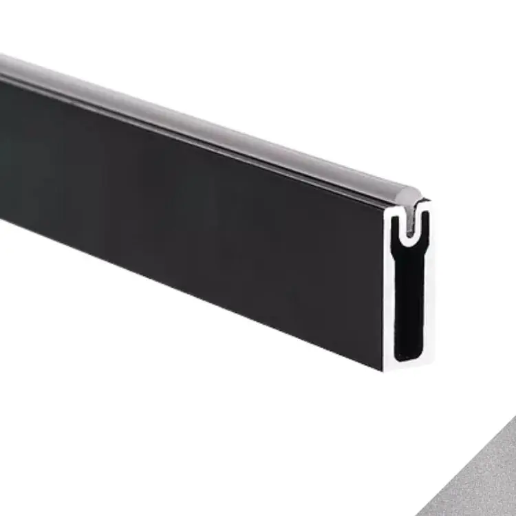 Tubo rettangolare TJ3012 I Pamar per appenderia, dimensioni 33x12 mm, lunghezza 3000 mm, in Alluminio Anodizzato Goedkoop