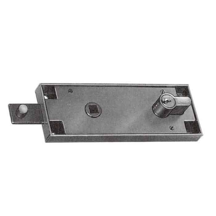 Favoriet Serratura B561 Prefer da applicare per porta basculante, cilindro sagomato 25x14 mm