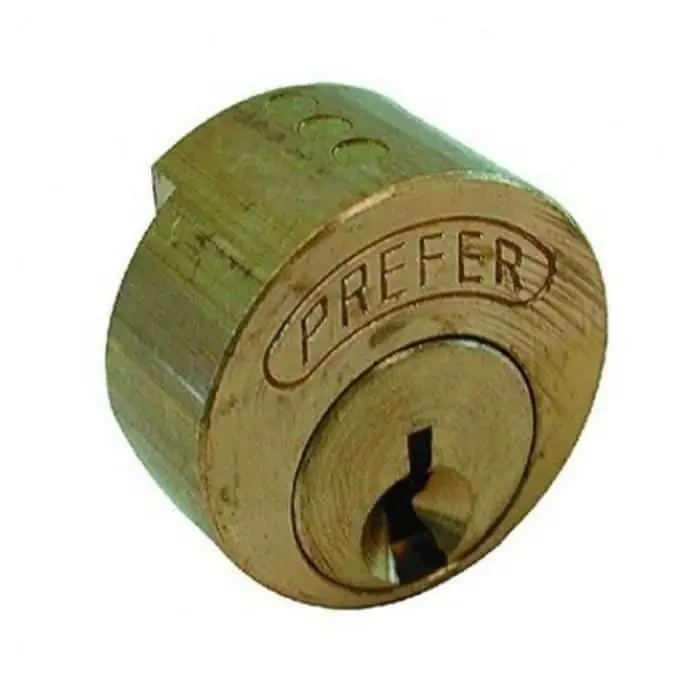Cilindro tondo 6810 Prefer per serratura serranda, sporgenza 10,9 mm Superprijs