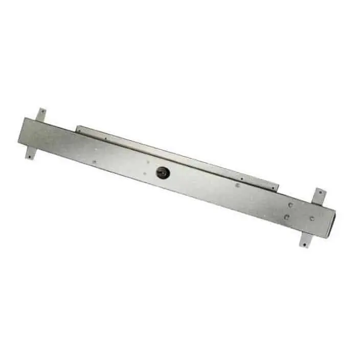Spranga Potent per porta basculante, cilindro tondo a pompa, dimensioni 854x71x27 mm Koopje
