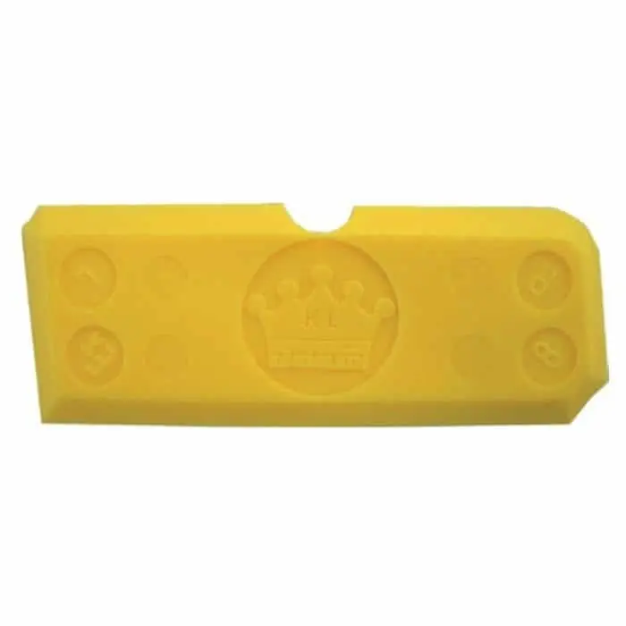 Direct Beschikbaar Spatola KLSPA04P5 Posa clima per posare il silicone, professionale, finitura Giallo