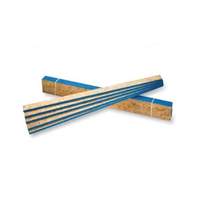 Bestel Nu Spalla Termoframe Comfort PosaClima per controtelaio OSB, dimensioni 22x120x4500 mm