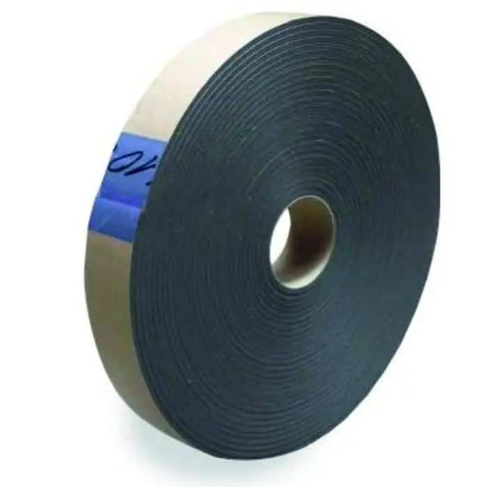 Op = Op Nastro Vitoseal 100 PosaClima, per sigillare il traverso inferiore, schiuma di PVC, larghezza 70 mm, spessore 5 mm, rotolo 20 m