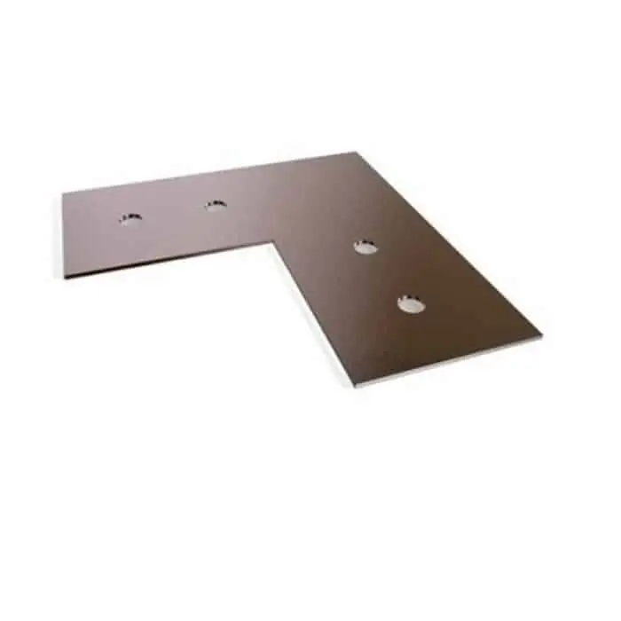 Direct Beschikbaar Piastra Klallineap100 Posa Clima per allineamento telaio Klima Pro, misura 80x80 mm, finitura Zincato