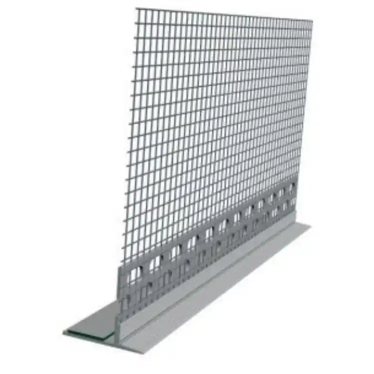 Profilo 2784 PosaClima porta intonaco per interno o esterno, a T con rete, lunghezza 2,6 m Uitverkoop