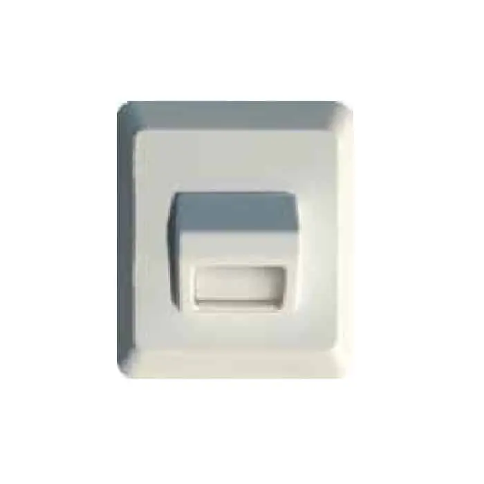 Must-Have Guidacinghia Renova PosaClima a tenuta, uscita frontale Standard, colore Bianco