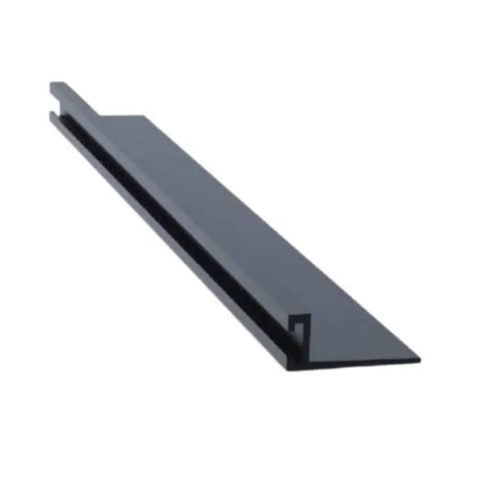 Hete Deal Profilo sagomato Spazzofix PVC PosaClima, per spazzolino Air Stop, fissaggio laterale
