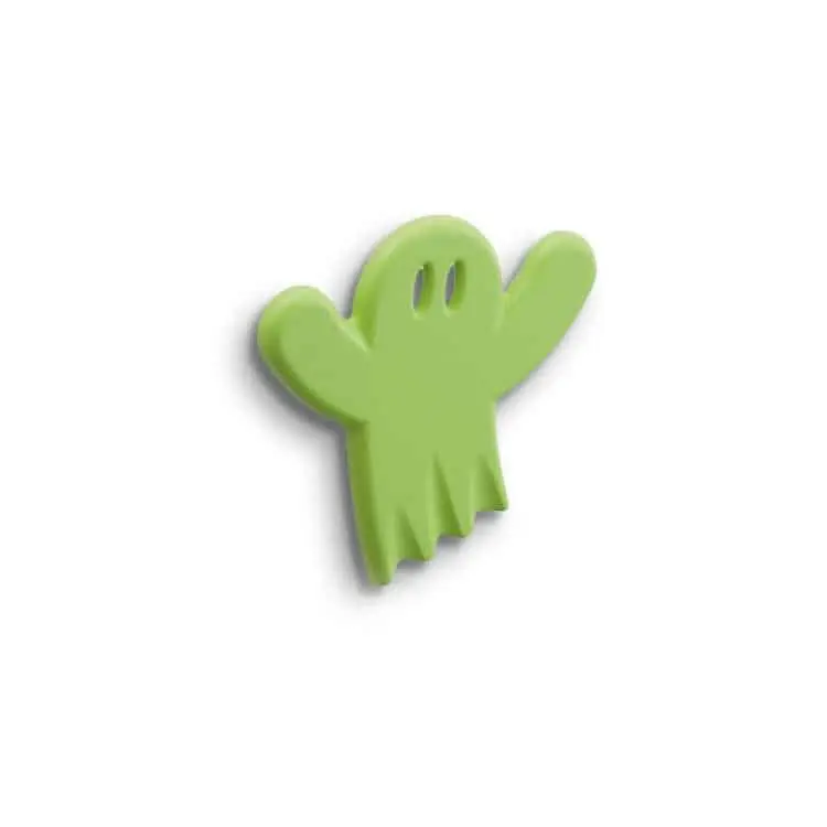 Goedkoop Pomello per mobili a forma di Fantasmino, Polideas, 100 x 92 x 22 mm, Verde