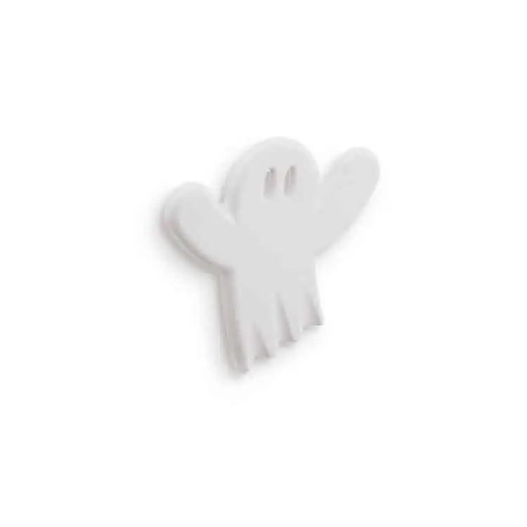 Pomello per mobili a forma di Fantasmino, Polideas 100 x 92 x 22 mm, Bianco Superprijs