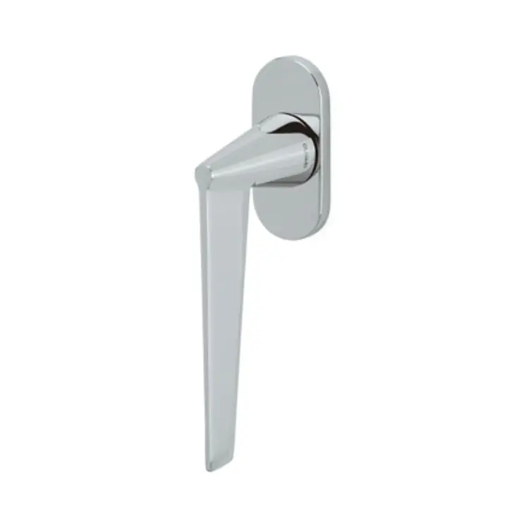 Beste Prijs Maniglia martellina Dk Cono Olivari per serramento, lunghezza quadro 7x42 mm, Ottone finitura Cromo Lucido