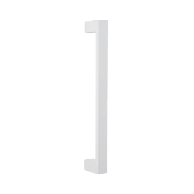 Beste Prijs Maniglione Diritto Diana Olivari per porta, interasse 300 mm, lunghezza 324 mm, Ottone finitura Bianco Opaco