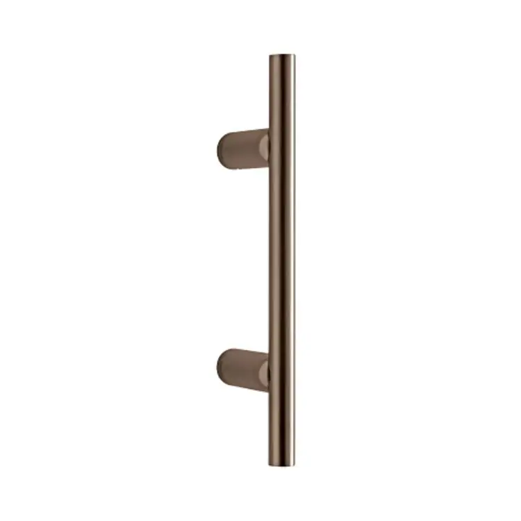 Actieprijs Maniglione Diritto Stilo Olivari per porta, interasse 135 mm, lunghezza 245 mm, Ottone finitura SuperBronzo Satinato