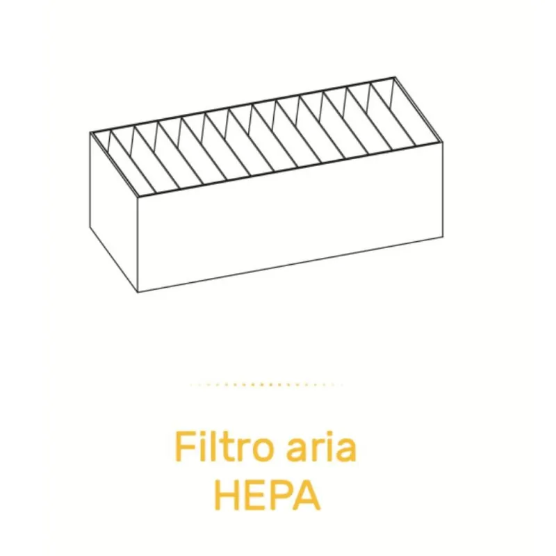 Lage Prijs Filtro aria dual layer HEPA THESAN SAVIO, ricambio per Aircare ES, per tutti i macchinari Thesan