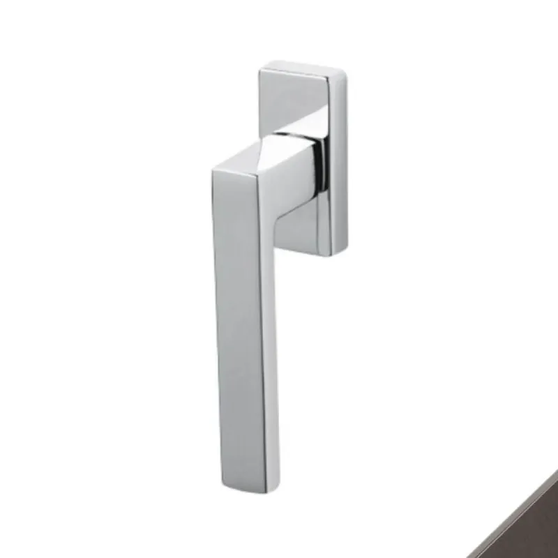 Voordeelprijs Maniglia martellina Dk Planet Q Olivari per serramento, lunghezza quadro 7x42 mm, Ottone finitura SuperAntracite Satinato