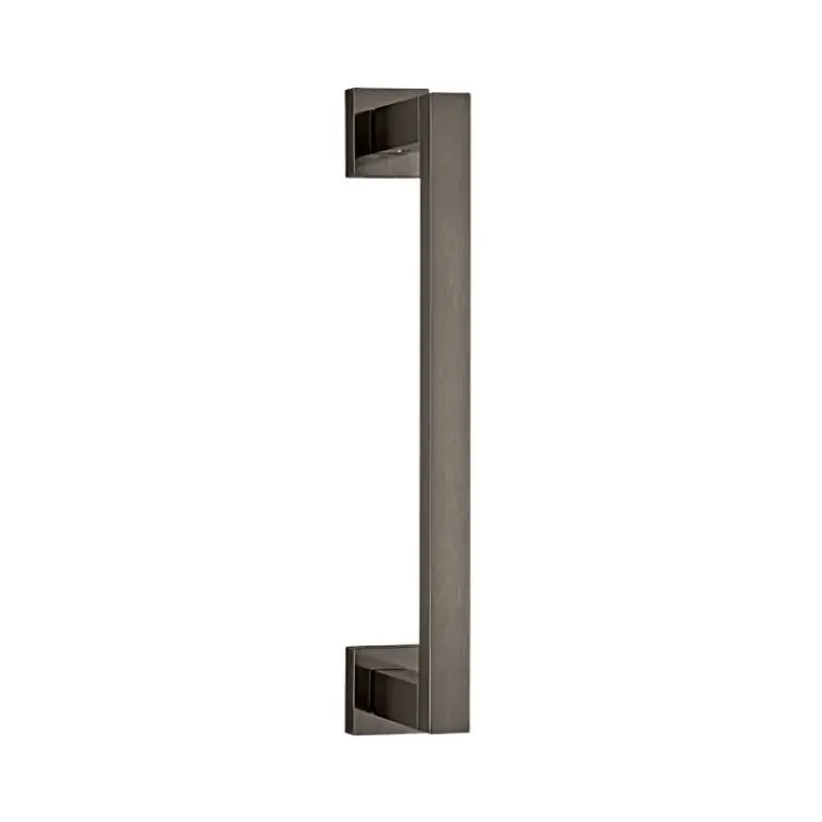 Weekendaanbieding Maniglione Diritto Diana Olivari per porta, interasse 300 mm, lunghezza 347 mm, Ottone finitura SuperAntracite Satinato