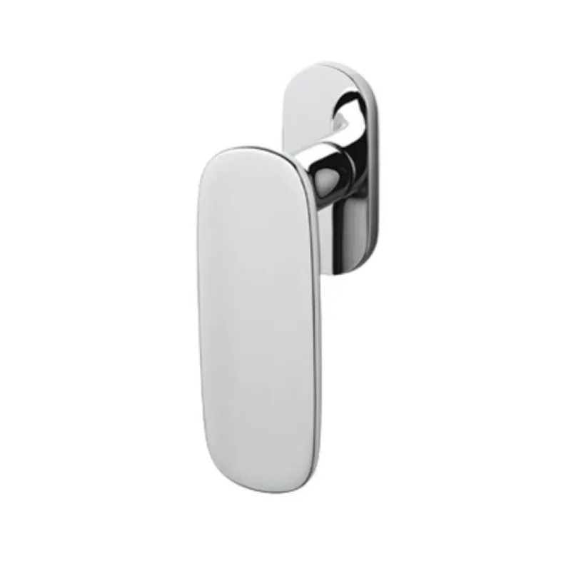 Alleen Vandaag Maniglia martellina Dk Conca Olivari per serramento, lunghezza quadro 7x42 mm, Ottone finitura Cromo Lucido
