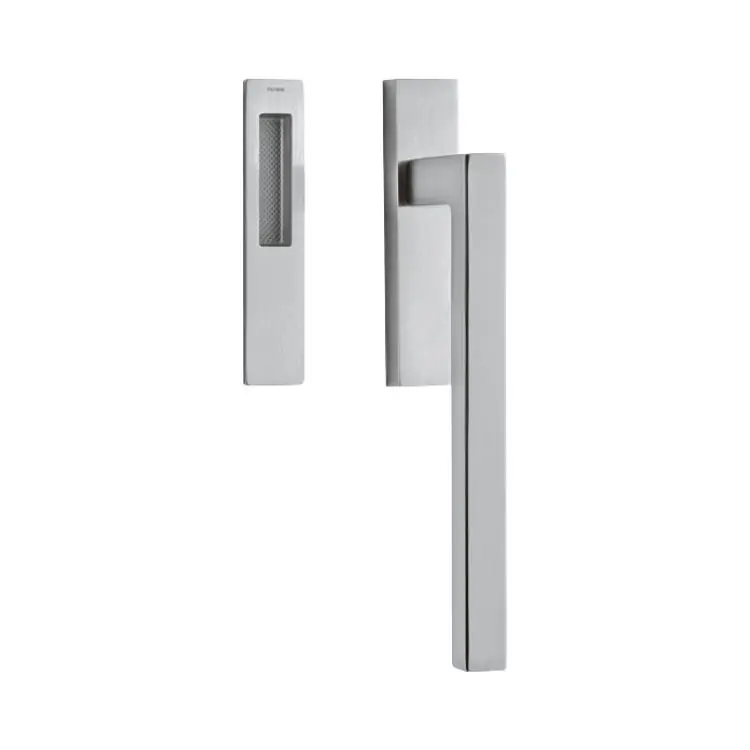 Actieprijs Maniglione Planet Q Olivari per alzante scorrevole, versione singolo e nicchia esterna, spessore porta 68 mm, Ottone finitura Cromo Satinato