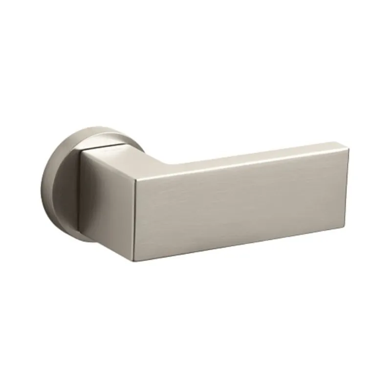 Tijdelijk Beschikbaar Olivari serie Planet mezzo pomolo destro senza fissaggio, pomolo per porta, in Ottone SuperNichel Satinato