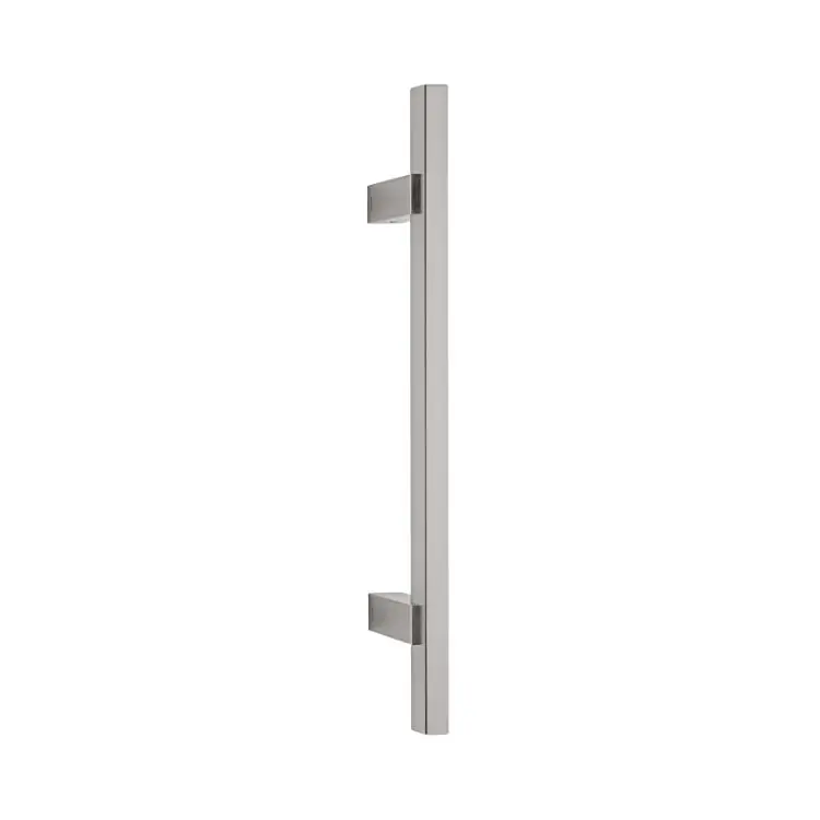 Beste Prijs Maniglione Diritto Bios Olivari per porta, interasse 285 mm, lunghezza 431 mm, Ottone finitura SuperInox Satinato