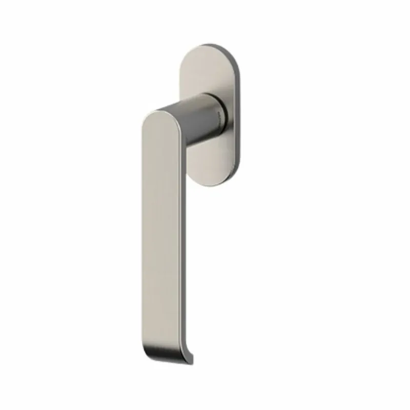 Aanbieding Maniglia martellina Dk Beta Olivari per serramento, lunghezza quadro 7x42 mm, Ottone finitura SuperInox Satinato