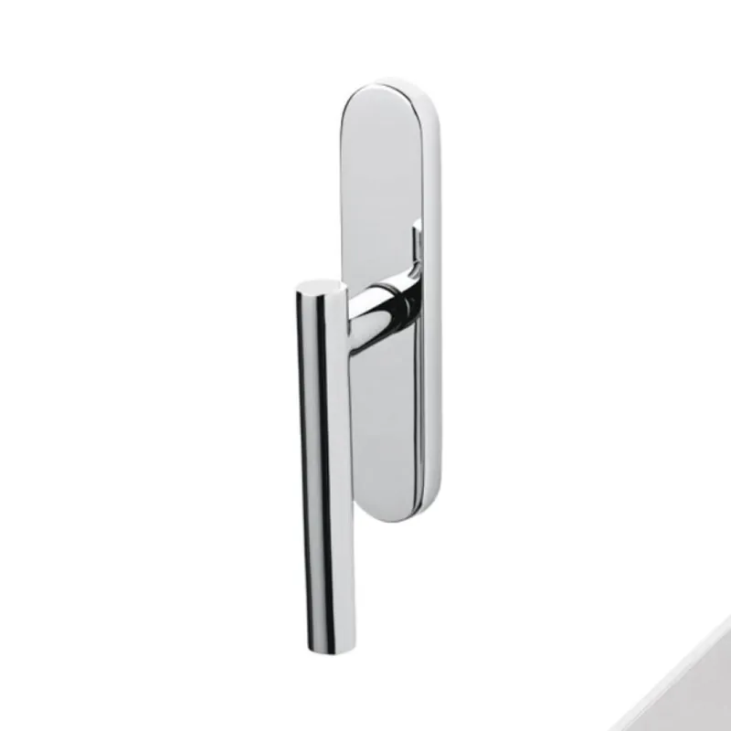 Bestel Nu Cremonese Beijing Olivari per finestra, impugnatura maniglia, senza movimento, Ottone finitura SuperInox Satinato