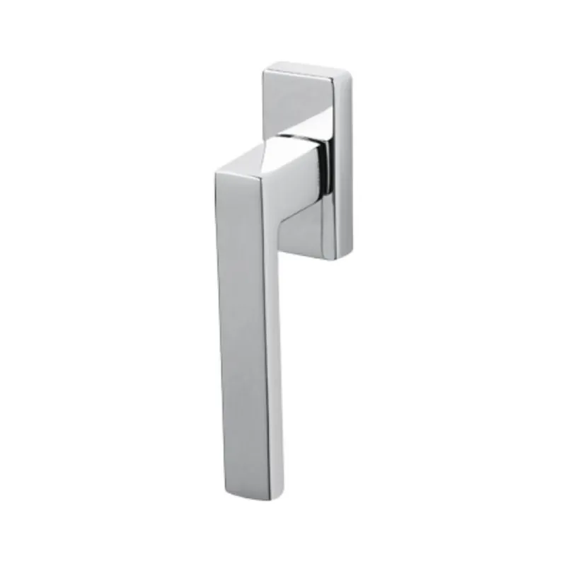 Aanbieding Maniglia martellina Dk Planet Q Olivari per serramento, lunghezza quadro 7x42 mm, Ottone finitura Cromo Lucido