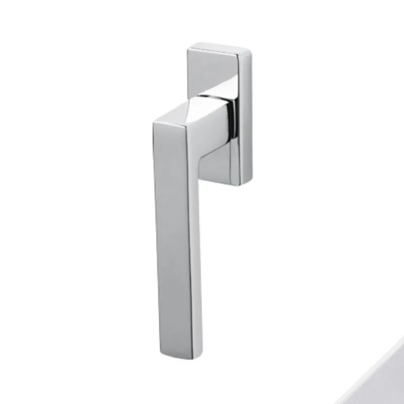 Speciale Aanbieding Maniglia martellina Dk Planet Q Olivari per serramento, lunghezza quadro 7x42 mm, Ottone finitura Cromo Satinato