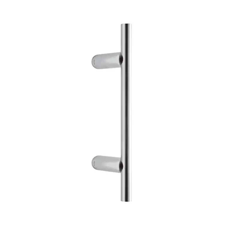 Uitverkoop Maniglione Zancato Stilo Olivari per porta, interasse 200 mm, lunghezza 338 mm, Ottone finitura Cromo Satinato