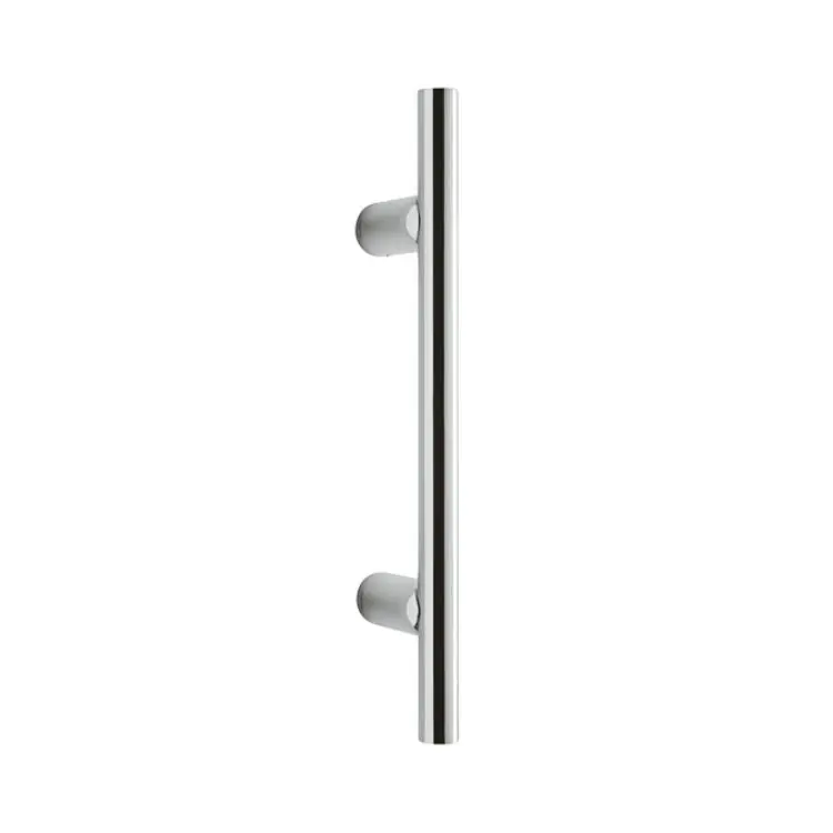 Maniglione Diritto Stilo Olivari per porta, interasse 200 mm, lunghezza 338 mm, Ottone finitura Cromo Lucido Dagaanbieding