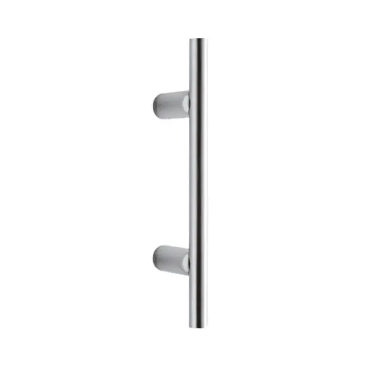 Maniglione Diritto Stilo Olivari per porta, interasse 135 mm, lunghezza 245 mm, Ottone finitura Cromo Satinato Betaalbaar