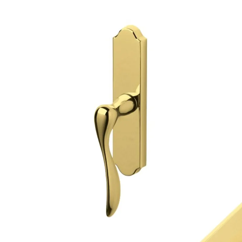 Rechtstreeks Van De Fabrikant Maniglia per finestre Olivari serie Siena, cremonese senza movimento, in Ottone colore SuperOro Satinato