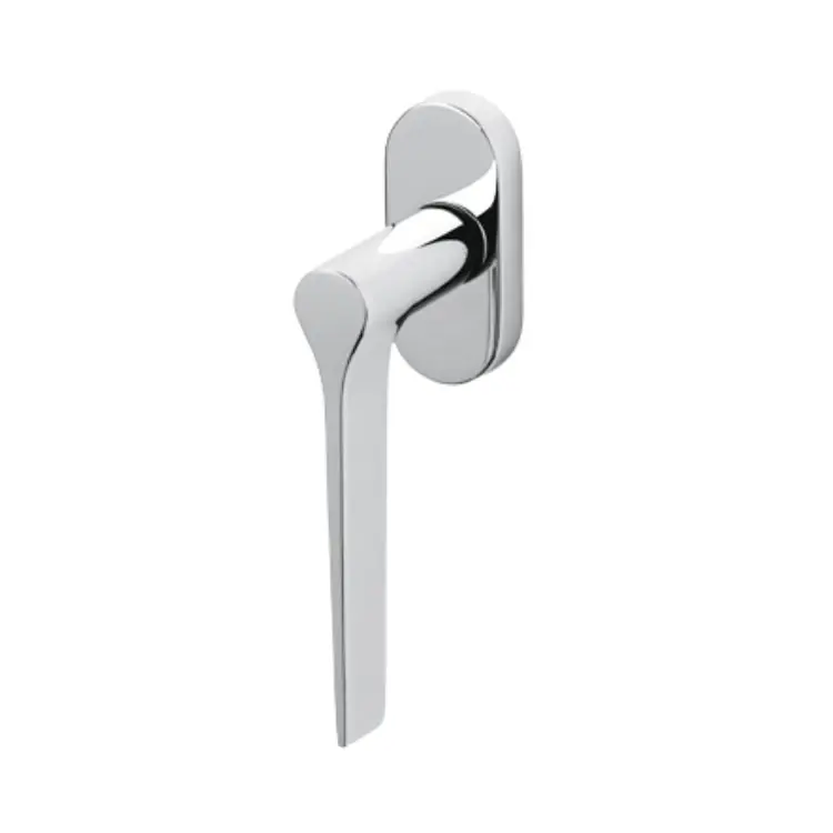 Maniglia martellina Dk Lama Olivari per serramento, lunghezza quadro 7x42 mm, Ottone finitura Cromo Lucido Fabrieksprijs