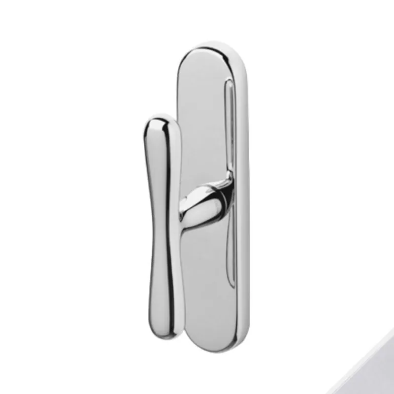 Cremonese Golia Olivari per finestra, impugnatura a croce, senza movimento, Ottone finitura Cromo Satinato Must-Have
