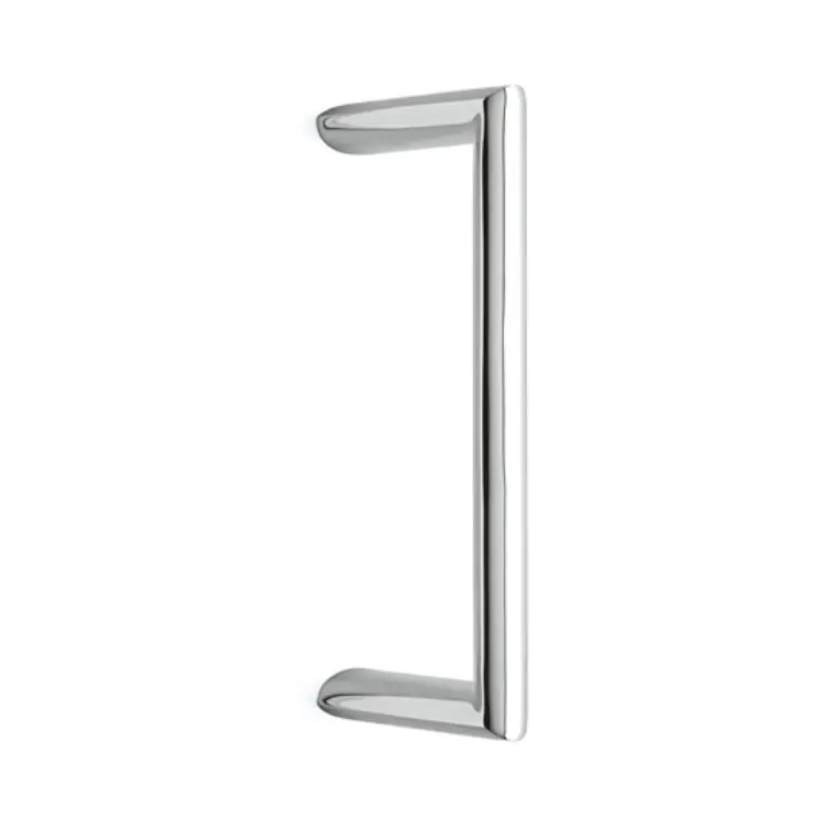 Goedkoop Maniglione Zancato Alexandra Olivari per porta, interasse 250 mm, lunghezza 273 mm, Ottone finitura Cromo Lucido