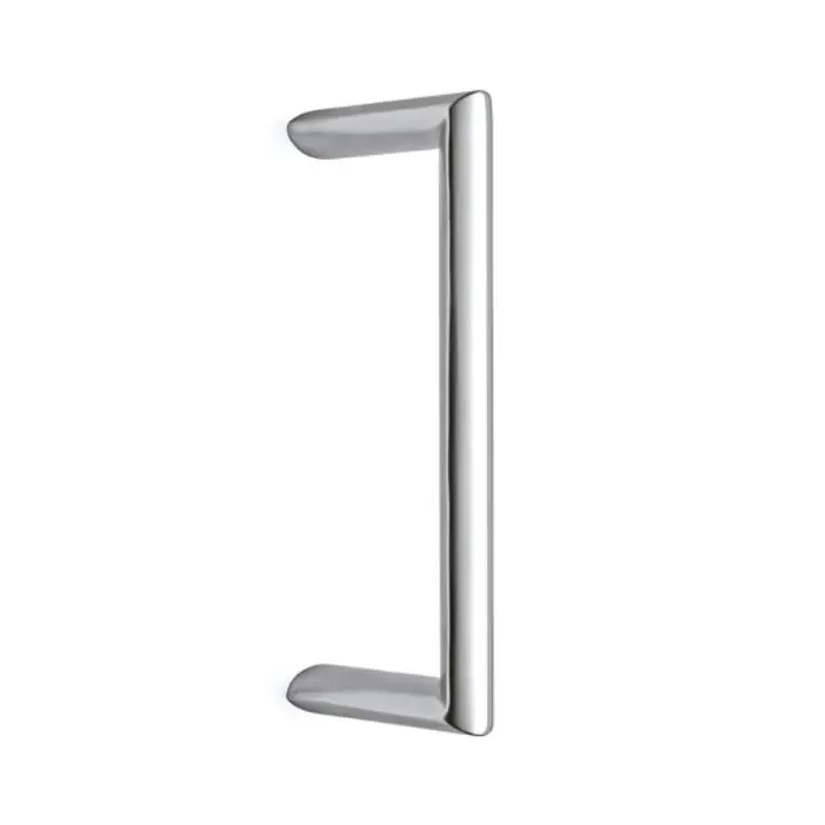 Favoriet Maniglione Zancato Alexandra Olivari per porta, interasse 250 mm, lunghezza 273 mm, Ottone finitura Cromo Satinato